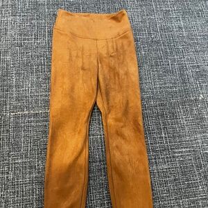 White House Black Market Faux Suede Leggings